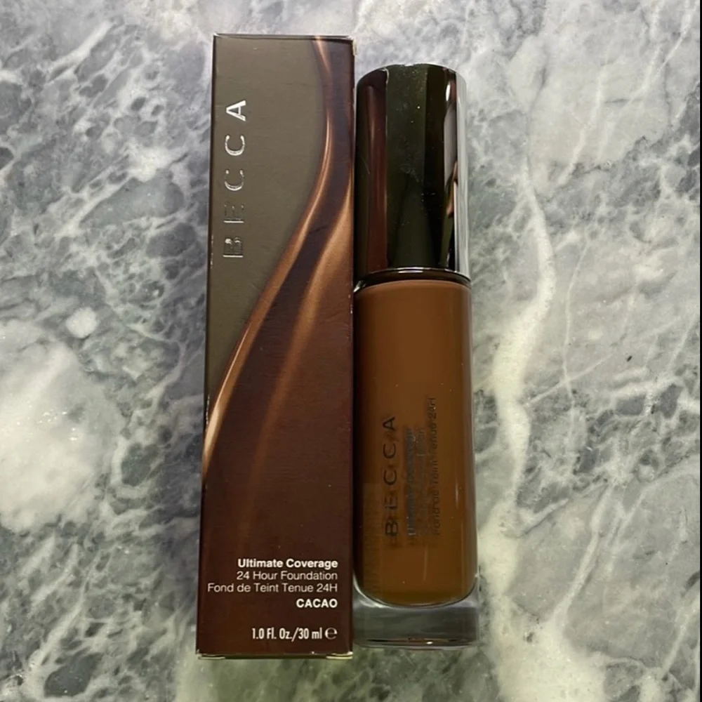 New‎ Becca Cosmetics Ultimate Coverage Foundation Cacao
